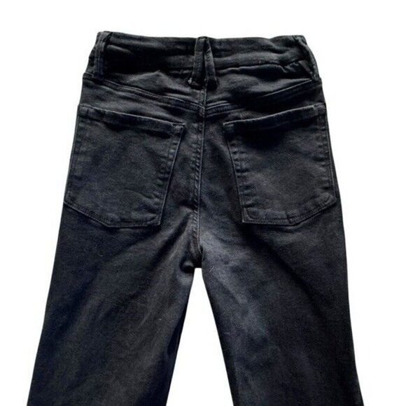 Good American Good Legs Power Stretch Pull On Flare Jeans Women's Size 1 (Small) - Picture 8 of 9